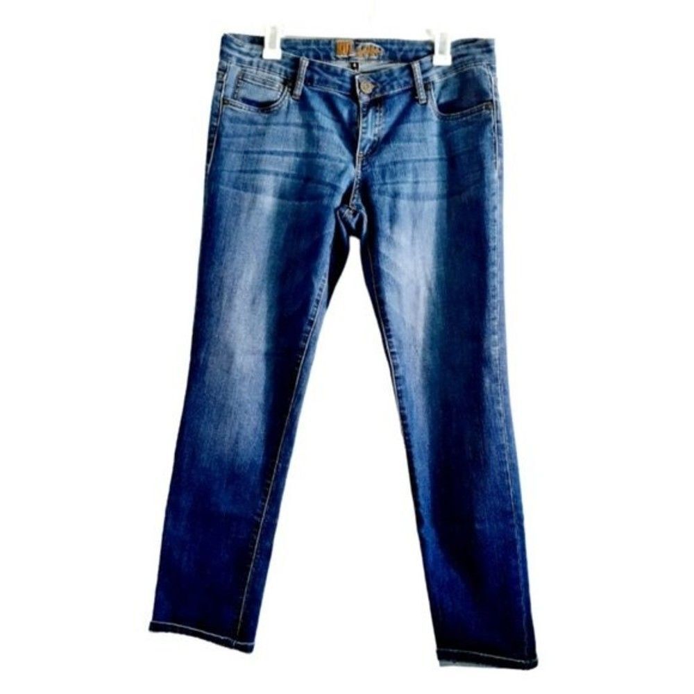 Kut from the Kloth Darkwashed Women's Straight Leg  Denim Jeans Size 4